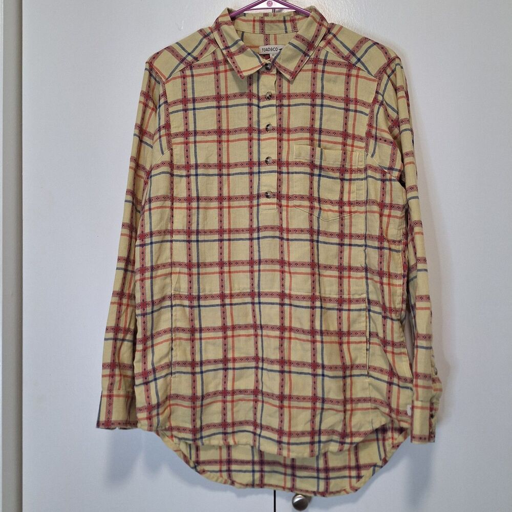 Toad&Co ReForm Platitude Plaid Flannel Women's Shirt